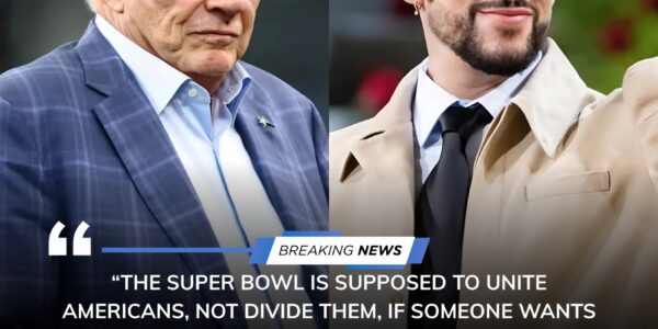 Jerry Jones FURIOUS Over Bad Bunny’s Super Bowl Remarks — Cowboys Owner Vows to Block His Halftime Performance at All Costs