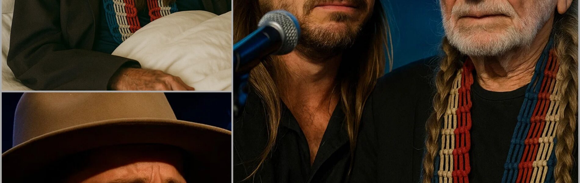 BREAKING NEWS: A Heart-Wrenching Announcement About Willie Nelson at 92 JUST 30 MINUTES AGO in Texas, the world was shaken by a deeply emotional statement from Lukas Nelson, son of country music legend Willie Nelson, regarding his father’s health. At 92, Willie has faced a series of health challenges, and Lukas’ announcement has left fans across the globe in shock. While details remain scarce, Lukas shared that “the next steps in Dad’s journey will require all of our love and support.” But as fans grapple with the news, there’s a quiet whisper of an unexpected decision coming from the Nelson family — something that could change everything.