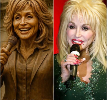 ETERNAL HONOR: A Monument to Dolly Parton’s Legacy Rises in Tennessee In Sevierville, Tennessee — the small mountain town where Dolly Parton’s story began — a towering 25-foot bronze statue is being built to honor the Queen of Country herself. Known for her golden voice, her unmatched generosity, and her boundless heart, Dolly’s life has inspired millions for more than six decades. Locals say the statue will stand not just as a tribute, but as a reflection of her roots — the little girl who dreamed big and never forgot where she came from. “It’s not just a monument,” one sculptor revealed. “It holds something special — something Dolly asked us to include that no one knows about yet.” And when that secret is revealed at the unveiling, fans believe it’ll show a side of Dolly the world has never seen before.