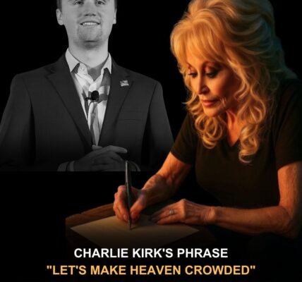 At 79, Dolly Parton has captured hearts worldwide with a soul-stirring new ballad inspired by Charlie Kirk’s phrase, “Let’s Make Heaven Crowded.” Quietly recorded in her Tennessee studio, the song weaves her signature warmth with a profound sense of hope and devotion. With every note, Dolly transforms Kirk’s words into an uplifting anthem of faith, love, and togetherness. 💬 “This isn’t just a song,” Dolly shared, “it’s a prayer, a celebration, a promise of joy.” Fans call it timeless, hauntingly beautiful, and deeply inspiring—proof that even after decades of legendary hits, Dolly Parton can still touch hearts and lift spirits like no one else.