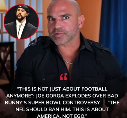 “You have four months to learn Spanish,” Bad Bunny’s Defiant SNL Moment Ignites National Firestorm, he probably didn’t expect one of New Jersey’s loudest voices to clap back. But Joe Gorga, the reality star turned unlikely patriot, wasn’t laughing. Now, his explosive reaction has pushed a halftime show controversy into a full-blown national debate — and the NFL is running out of room to hide.