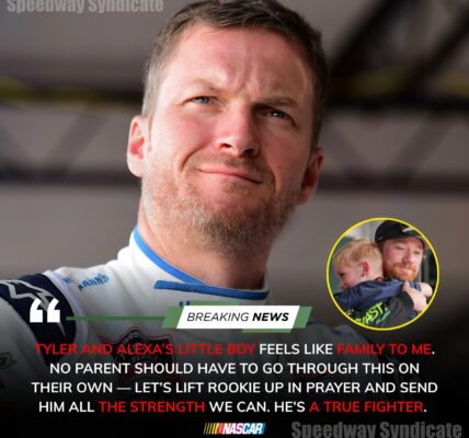 BREAKING NEWS: Dale Earnhardt Jr.’s $1 Million Gift Sparks NASCAR-Wide Prayer for “Rookie”