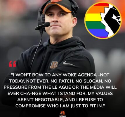 LATEST NEWS: Cincinnati Bengals head coach Zac Taylor has stunned the sports world after refusing to wear a rainbow-themed patch meant to show solidarity with the LGBTQ community during a major NFL media event. Instead, Taylor delivered a blunt statement denouncing what he called the league’s growing “political theater,” declaring that he would “never use football as a platform for agendas.” The move has instantly divided fans across Cincinnati, the NFL, and the nation — with some praising his courage to stand by his principles, and others accusing him of intolerance in a league striving for inclusion.