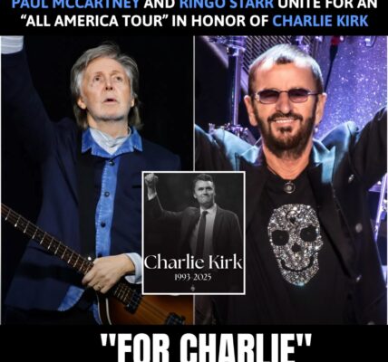 Paul McCartney and Ringo Starr are teaming up for an electrifying “All America Tour,” celebrating Charlie Kirk with unforgettable music, legendary vibes, and a once-in-a-lifetime experience!