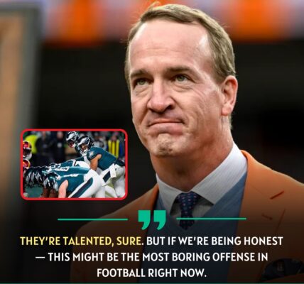 Breaking News: Broncos Legend Peyton Manning Just Taunted the Eagles Offensive Line, Shocking NFL Fans