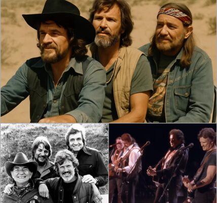THE ROAD TRIP THAT CHANGED COUNTRY MUSIC FOREVER — The Lost Weekend That Turned Three Friends Into Legends 🚙🔥 It was supposed to be a quick getaway — just Willie Nelson, Waylon Jennings, and Kris Kristofferson, three friends escaping Nashville’s noise for a quiet drive through the desert in 1973. But what happened over those three days became the heartbeat of the outlaw country revolution. Whiskey, dust, and midnight songs — and somewhere out there, a reel-to-reel tape recorded everything. That tape has never been released… until now — and what’s on it could rewrite country music history.