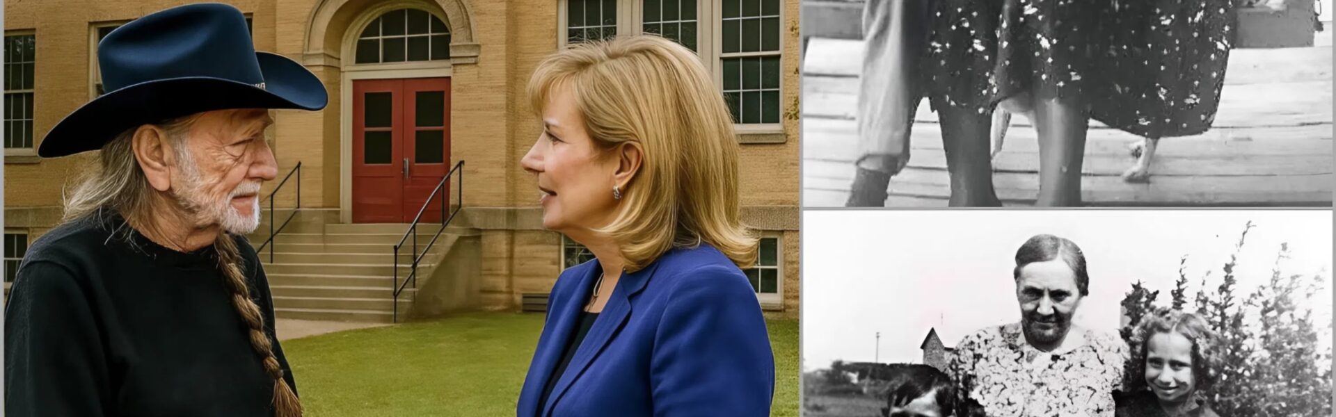 THE SCHOOL HE BUILT IN SECRET — Willie Nelson’s $2 Million Promise to His Grandmother That No One Knew About 🎸❤️ For decades, Willie Nelson spoke often of his humble beginnings in Abbott, Texas — but few ever knew the truth behind his quietest act of devotion. In 2024, records revealed he had secretly funded over $2 million to rebuild a small-town school in honor of his grandmother, Mama Nelson, the woman who taught him his first hymns and his first lessons about kindness. Locals say Willie visits the school every Christmas Eve — alone, guitar in hand — and leaves one thing behind that no one has ever dared to touch.