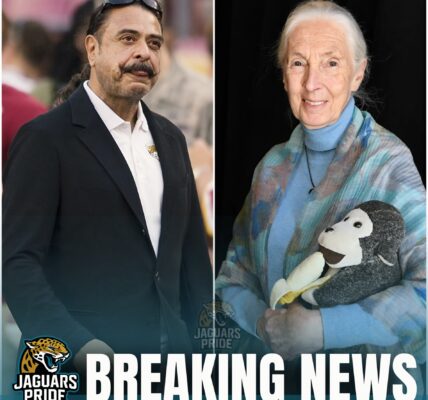 BREAKING NEWS: Jacksonville Jaguars owner Shad Khan has announced that TIAA Bank Field will host a memorial service honoring Jane Goodall, the legendary primatologist whose work with chimpanzees inspired millions. Khan praised her legacy of resilience, teamwork, and respect for nature, saying these values mirror the culture he strives to build with the Jaguars. The announcement has sent shockwaves through the NFL and fanbase, leaving supporters nationwide in awe of this unprecedented tribute.