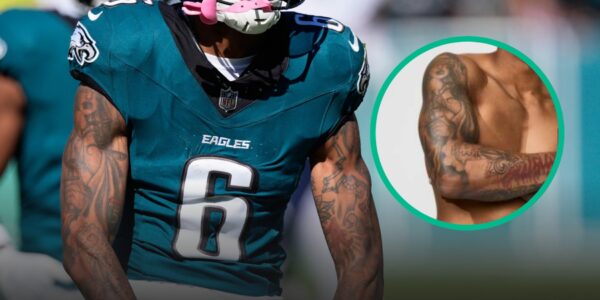 Breaking News: Devonta Smith finally reveals the hidden meaning behind his mysterious tattoo