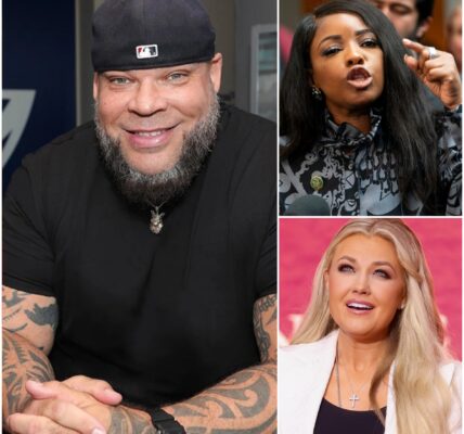 “Sit down, Barbie.” — Jasmine Crockett Suddenly Lashed Out at Erika Kirk, Calling Her a “T.R.U.M.P Puppet” Live on Air. But Just Minutes Later, Before Erika Could Even Respond, Tyrus Spoke Up — Not to Tear Her Down, But to Defend Her With rare calm and razor-sharp clarity, Tyrus turned to Jasmine Crockett and delivered a harsh truth that left the entire studio in stunned silence. Erika Kirk sat frozen, eyes wide in shock, while the audience rose to their feet — not to cheer for Joy, but to applaud the man who dared to stand against unfairness and transform an attack into a lesson in respect and wisdom.