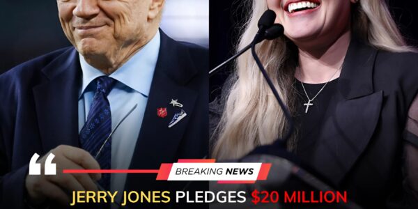 Jerry Jones pledges $20 million annually to honor Charlie Kirk’s legacy — “His vision for America must live on”