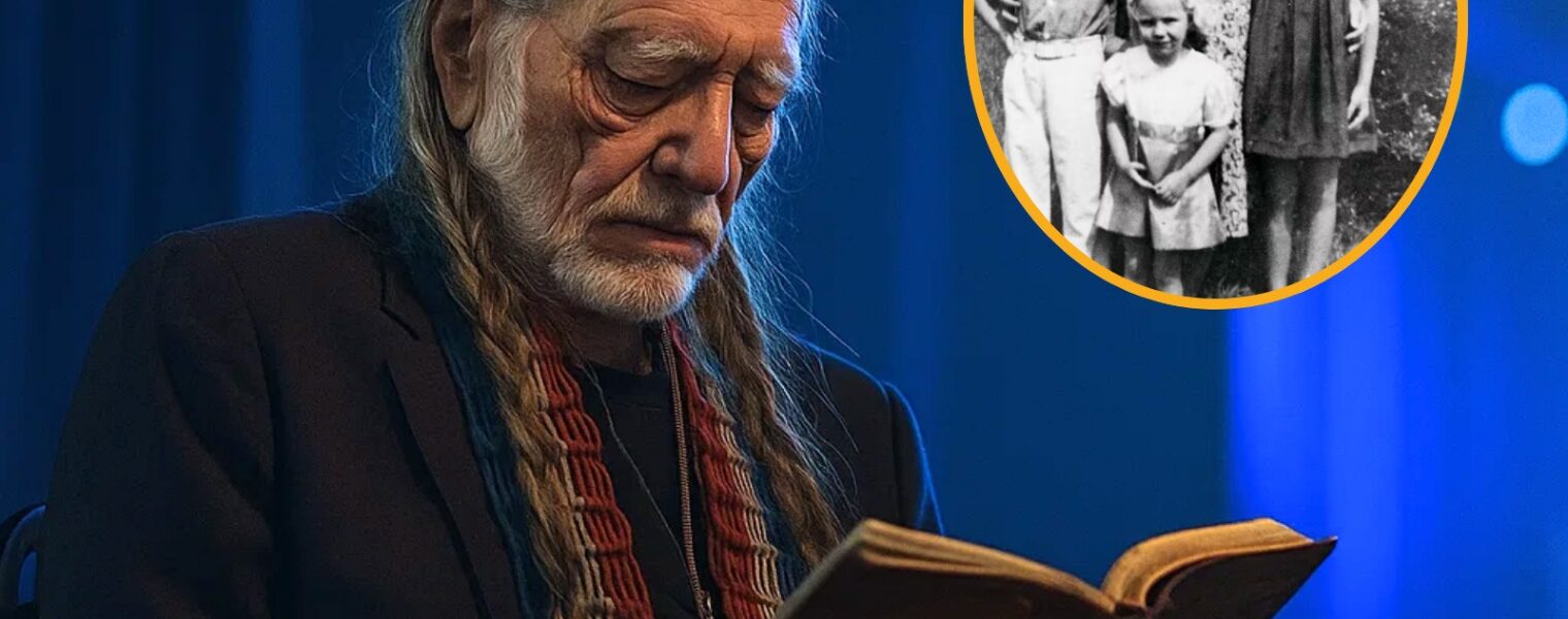 “THE BIBLE THAT FOLLOWED HIM TO EVERY CONCERT — AND THE VERSE THAT BROUGHT HIM TO TEARS BEFORE EVERY SHOW” It wasn’t fame that kept Willie Nelson grounded — it was faith. For more than six decades, a torn, hand-stitched Bible traveled with him from dusty barrooms to grand arenas. Before every concert, Willie would sit alone backstage, eyes closed, whispering a single verse that only he and God knew. Crew members say sometimes he smiled… and sometimes, quietly wept. When that Bible was finally opened after his 92nd birthday, the words written there… changed how everyone saw Willie’s faith, and his music, forever. 👉 The verse revealed in the full story below.