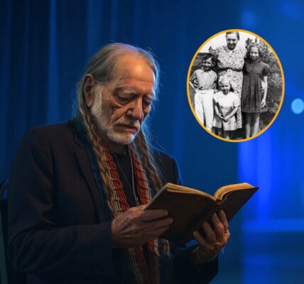 “THE BIBLE THAT FOLLOWED HIM TO EVERY CONCERT — AND THE VERSE THAT BROUGHT HIM TO TEARS BEFORE EVERY SHOW”It wasn’t fame that kept Willie Nelson grounded — it was faith.For more than six decades, a torn, hand-stitched Bible traveled with him from dusty barrooms to grand arenas. Before every concert, Willie would sit alone backstage, eyes closed, whispering a single verse that only he and God knew. Crew members say sometimes he smiled… and sometimes, quietly wept.When that Bible was finally opened after his 92nd birthday, the words written there… changed how everyone saw Willie’s faith, and his music, forever.👉 The verse revealed in the full story below.