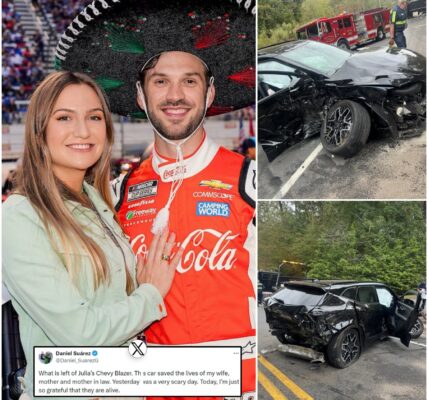 NASCAR Star Daniel Suárez Opens Up About Terrifying Family Car Accident — Miraculous Survival Leaves Fans in Awe