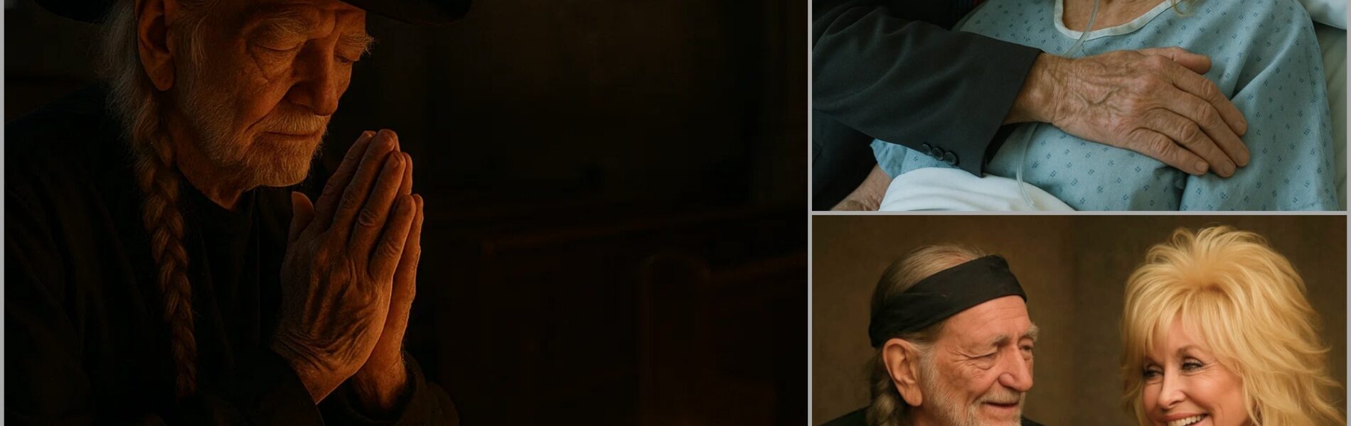 THE CANDLE HE LEFT FOR DOLLY — Willie Nelson’s Midnight Prayer and the Secret Promise He Made Inside Her Childhood Chapel 🕯️❤️