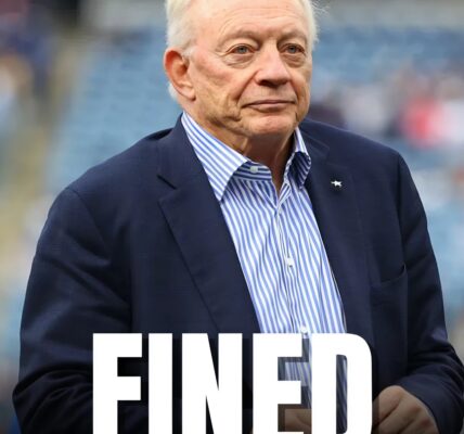 “They Can Fine My Wallet, But Not My Heart” — Jerry Jones’ Defiant Response to NFL Sparks Nationwide Debate
