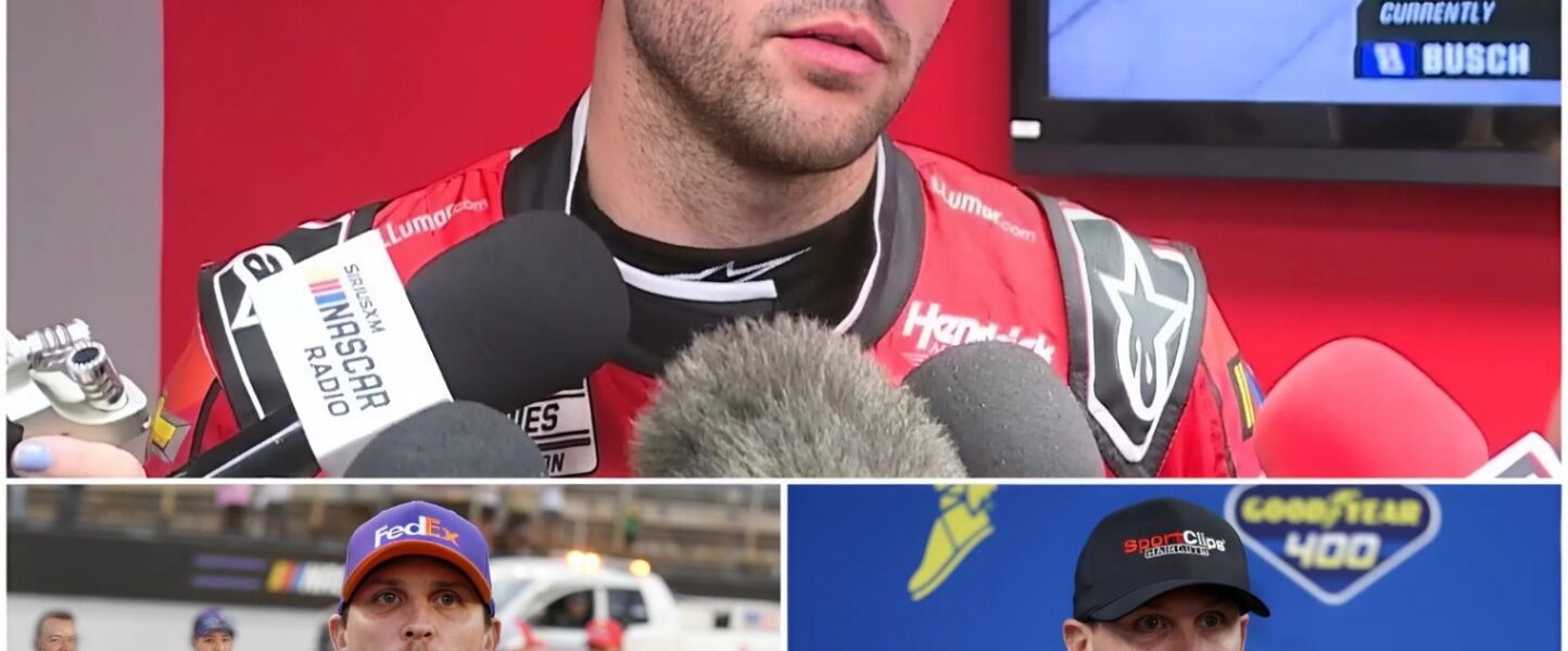 “Sit down, Barbie.” Chase Elliott blindsided Denny Hamlin on live TV, calling him a “NASCAR puppet,” silencing him instantly as the studio erupted in stunned applause.