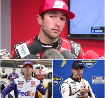 “Sit down, Barbie.” Chase Elliott blindsided Denny Hamlin on live TV, calling him a “NASCAR puppet,” silencing him instantly as the studio erupted in stunned applause.