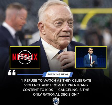 Jerry Jones Sparks Outrage Over Netflix: Calls for Cancellation Amid Trans Character and Charlie Kirk Controversy
