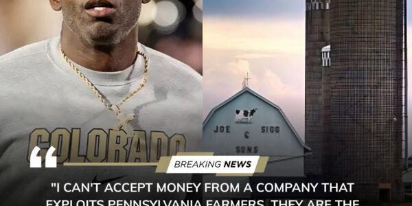 BREAKING: Deion Sanders Turns Down $18 Million Sponsorship Deal from Pennsylvania Agriculture Giant — "I Can't Support Companies Exploiting Farmers"