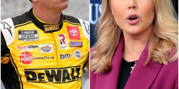 BREAKING: NASCAR legend Kyle Busch has filed a $50 MILLION lawsuit against political commentator Karoline Leavitt and her network after a fiery live TV clash that stunned millions.