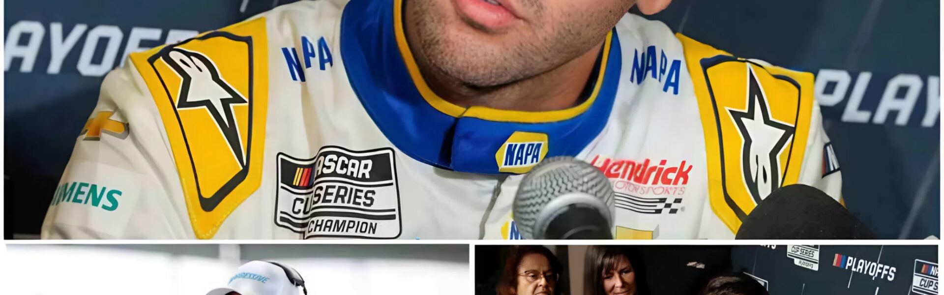 Chase Elliott unexpectedly called Denny Hamlin a “NASCAR puppet”