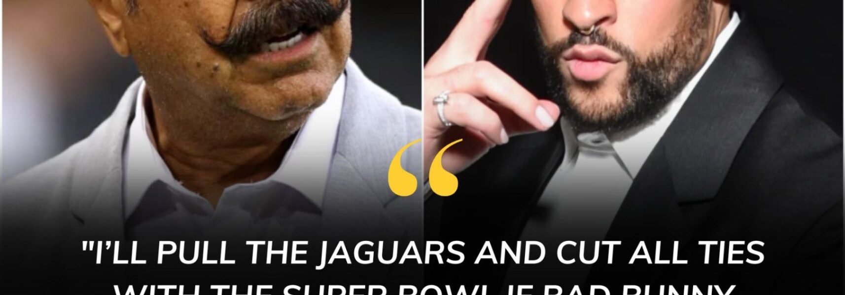 BREAKING: “I’LL PULL THE JAGUARS FROM THE SUPER BOWL IF BAD BUNNY TAKES THAT STAGE!” — SHAD KHAN’S ULTIMATUM ROCKS THE NFL