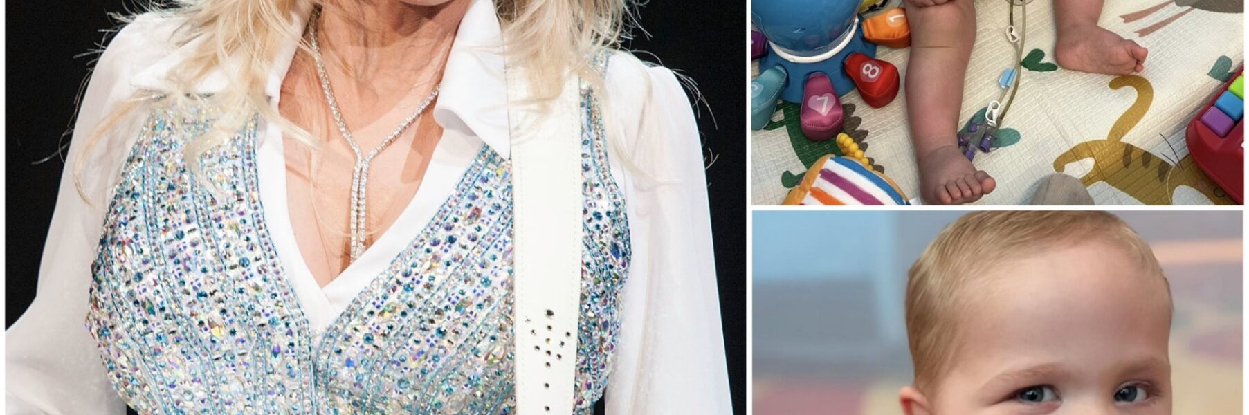 Dolly Parton’s Quiet Gift of Love: The Country Legend Donates $60,000 to Honor “Brave Bear” Barrett — The 15-Month-Old Who Beat Cancer