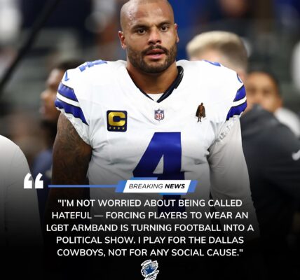 Dak Prescott Draws the Line: “Football Isn’t a Political Stage”