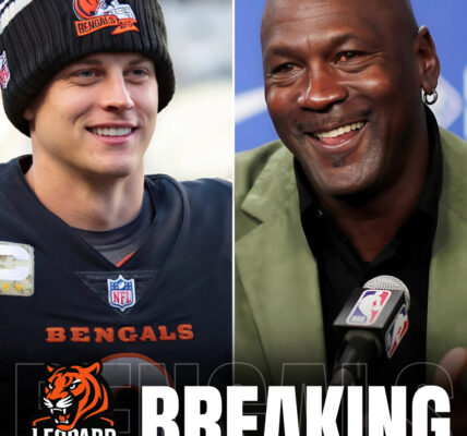 BREAKING: Michael Jordan stunned basketball and football fans when he announced a $50 million sponsorship deal with Cincinnati Bengals superstar Joe Burrow, making him the face of a new Air Jordan campaign.