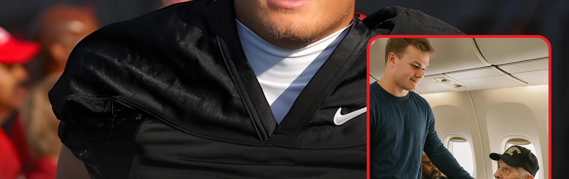 A heartwarming act mid-air — Lincoln Kienholz stunned passengers by giving up his first-class seat to an elderly US veteran and sending a touching message