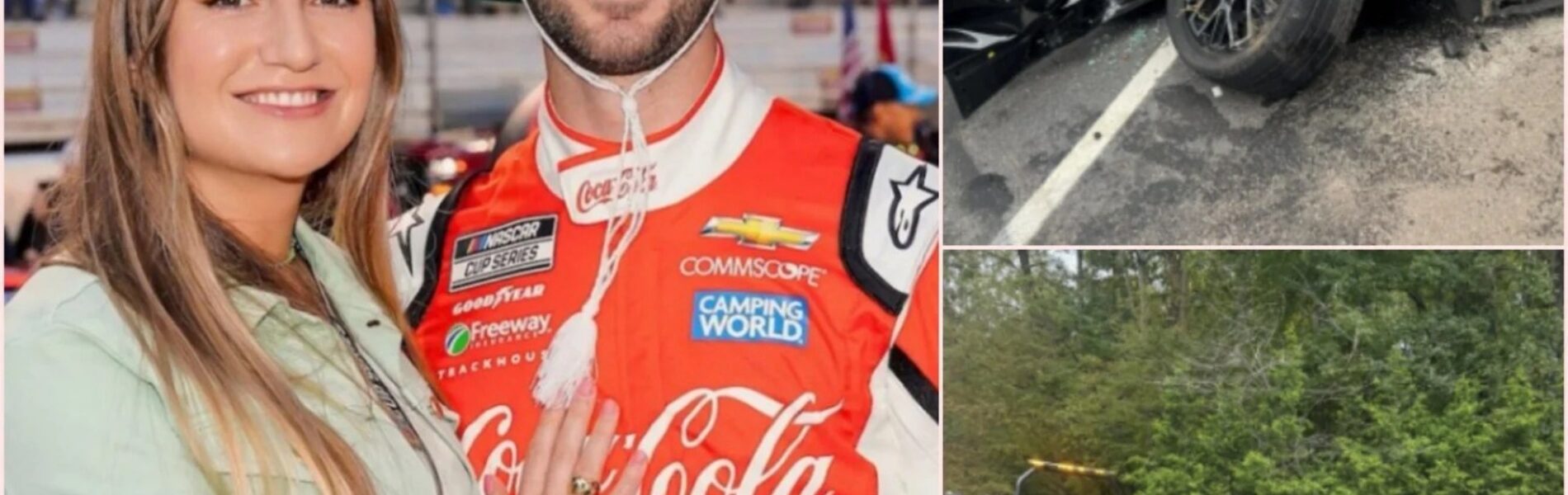 SAD NEWS: NASCAR star Daniel Suárez opened up after a terrifying car accident involving his wife Julia and family.