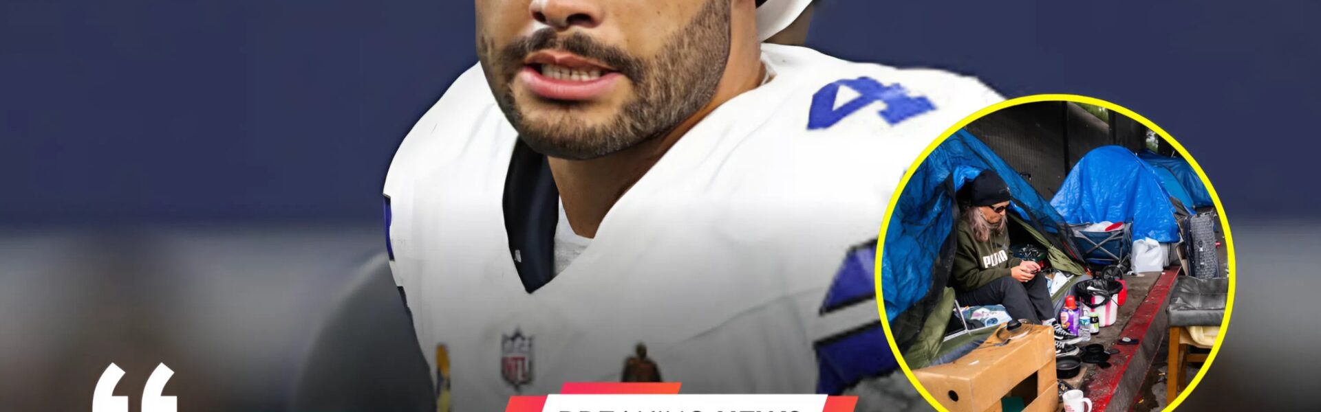 From Touchdowns to Transformations: Dak Prescott Pledges $5 Million to Fight Homelessness in Dallas