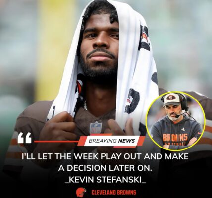 Browns Face QB Uncertainty: Stefanski Deliberates Backup Role After Flacco Trade