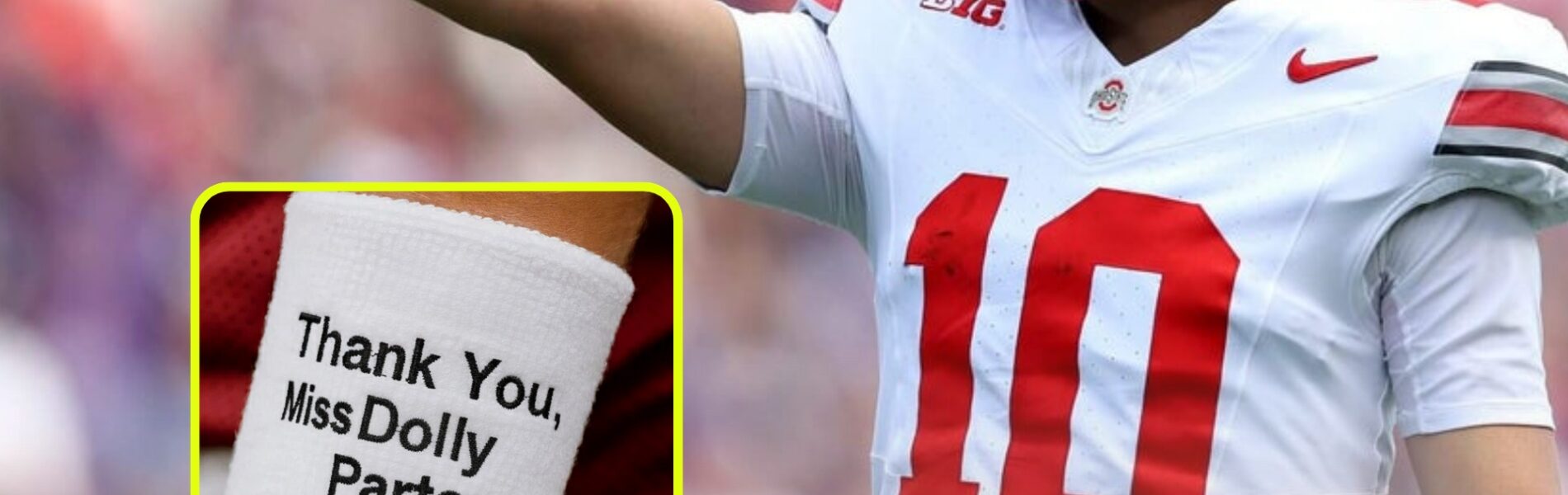 HER SONG, HIS FIGHT: JULIAN SAYIN TO PLAY SATURDAY’S GAME FOR DOLLY PARTON