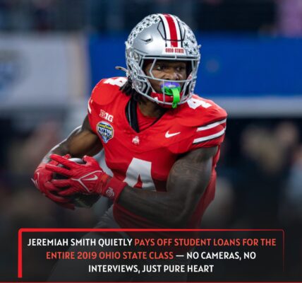 Breaking News: Jeremiah Smith quietly pays off student loans for the entire 2019 Ohio State class — no cameras, no interviews, just pure heart