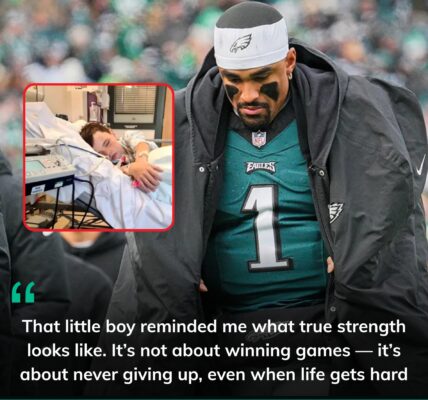 BREAKING NEWS: Jalen Hurt fan boy wishes to meet his idol when he was seriously ill - Jalen Hurt did something that touched the world on his special day