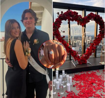 Breaking News: Ohio State’s Julian Sayin stuns fans with emotional proposal to longtime girlfriend Gabrielle Fowler – wedding plans revealed