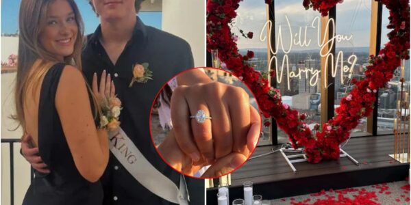 Breaking News: Ohio State’s Julian Sayin stuns fans with emotional proposal to longtime girlfriend Gabrielle Fowler – wedding plans revealed