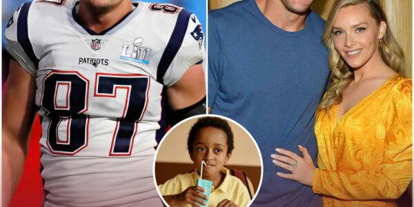 BREAKING: Patriots legend Rob Gronkowski and girlfriend Camille Kostek just wiped out $500K in school lunch debt across dozens of schools — calling it “a win bigger than any touchdown!”