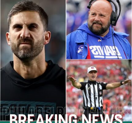 BREAKING NEWS: Eagles Coach Nick Sirianni drops shocking evidence accusing Giants’ Brian Daboll of paying $725,000 to referees before Sunday’s clash