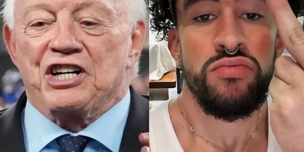 Bad Bunny’s 12 Words Spark Outrage After Super Bowl Halftime Show Cancelation — Jerry Jones Fires Back Without Mercy