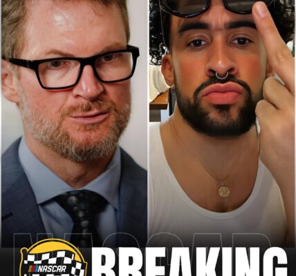 BREAKING: Bad Bunny’s 12 Words Ignite NASCAR Firestorm — Dale Earnhardt Jr. Fires Back in Fiery Exchange Over Super Bowl Halftime Show