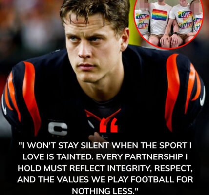 NFL star Joe Burrow announces TERMINATION of all contracts with LGBTQ+ brands following the William and Zachary Zulock incident.