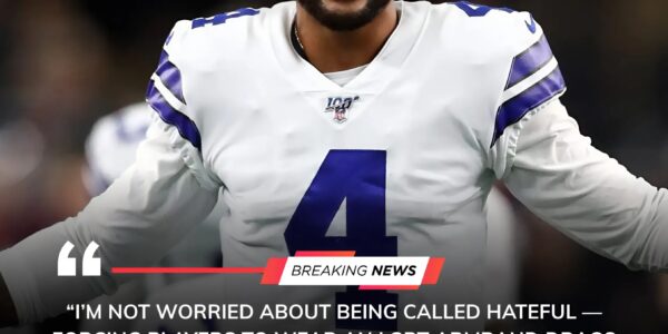 DALLAS CONTROVERSY: Dak Prescott Refuses LGBT Armband, Sparks Nationwide Debate on Freedom and Inclusion