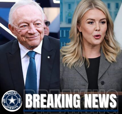 🔥 “You Crossed the Line!” — Jerry Jones Strikes Back with a $50 Million Lawsuit After Explosive Live TV Clash with Karoline Leavitt