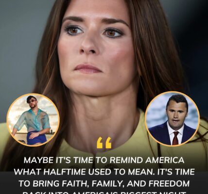 Danica Patrick shocks the nation with her bold Super Bowl stance.