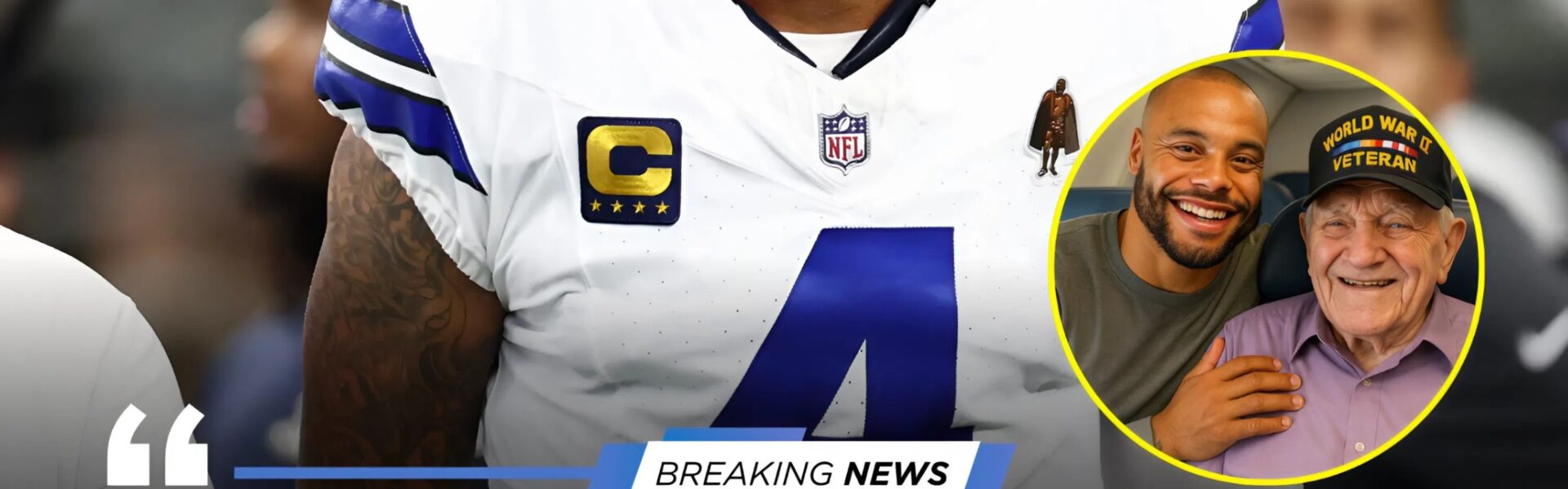 Dak Prescott: The Silent Gesture That Redefined Leadership — How One Act of Kindness Is Shaping His Legacy