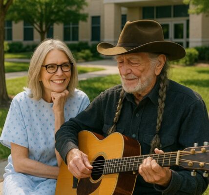 THE SCENE SHE NEVER FILMED — And the Promise Willie Nelson Made in the Hospital Garden