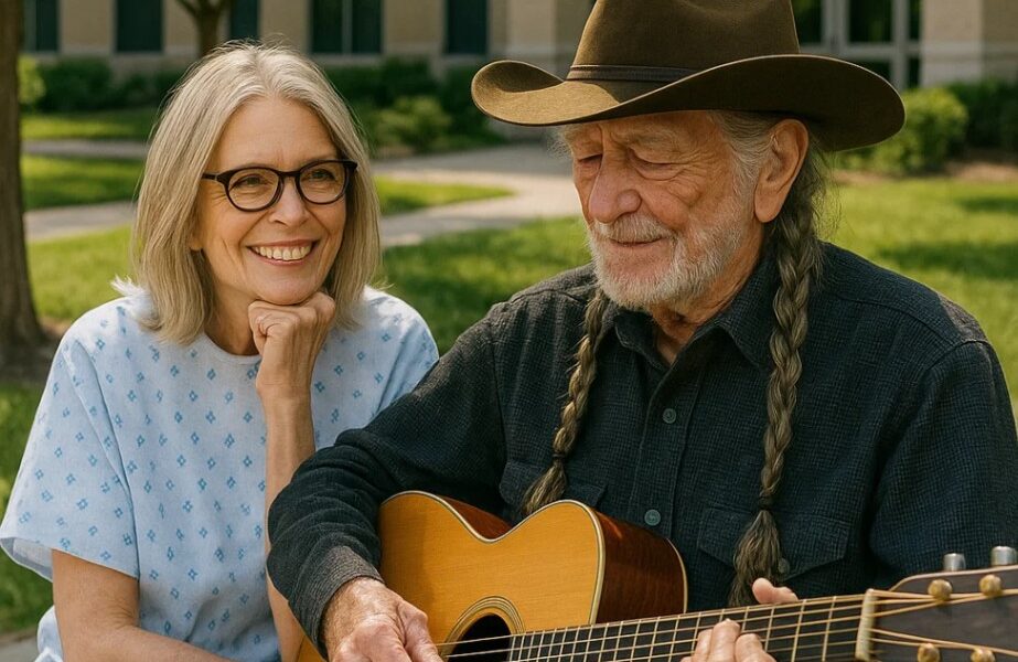 THE SCENE SHE NEVER FILMED — And the Promise Willie Nelson Made in the Hospital Garden